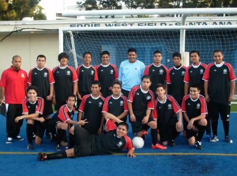 Aztecs at the AYSO Region 517 Opening Ceremony 2009